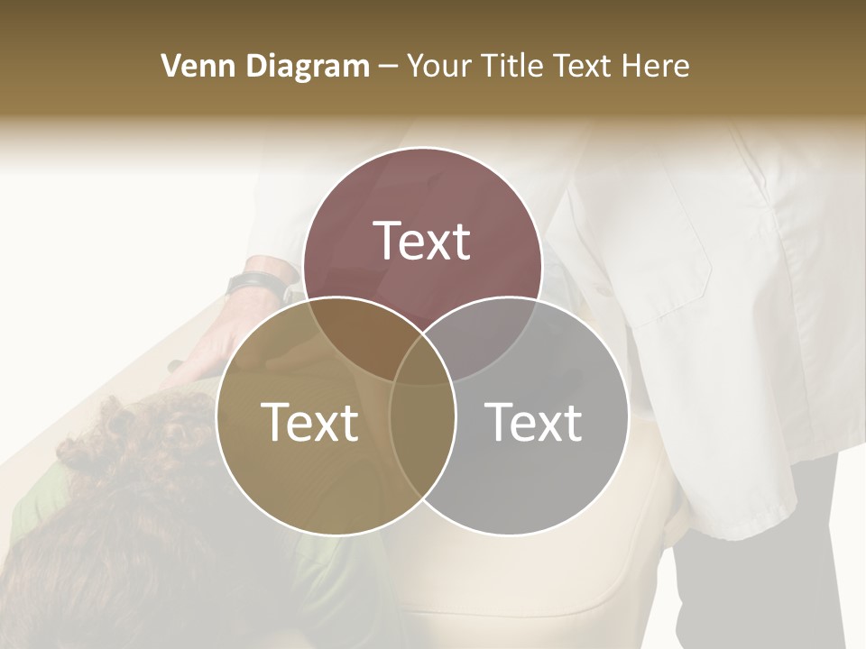 A Person Getting A Back Massage From A Doctor PowerPoint Template