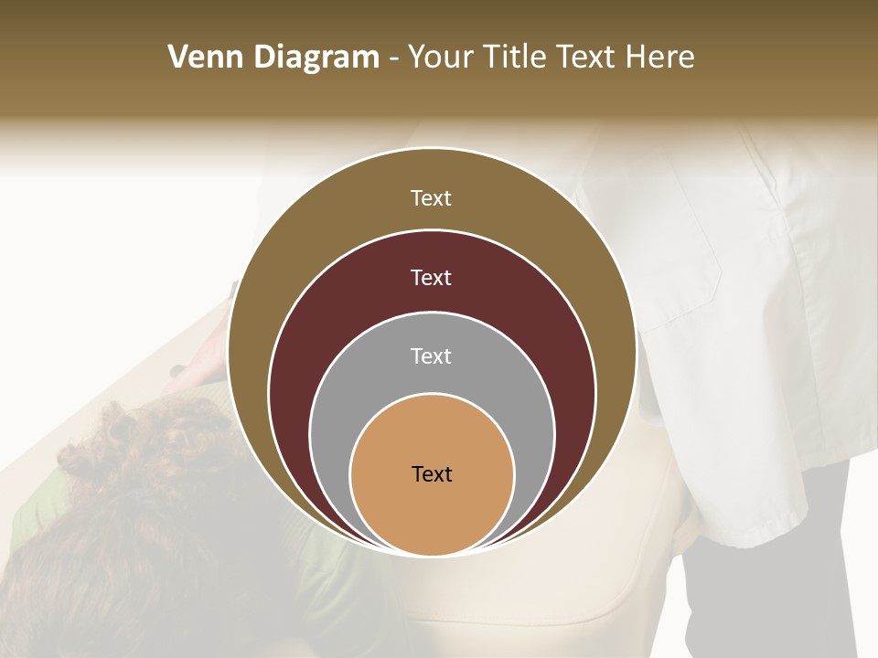 A Person Getting A Back Massage From A Doctor PowerPoint Template