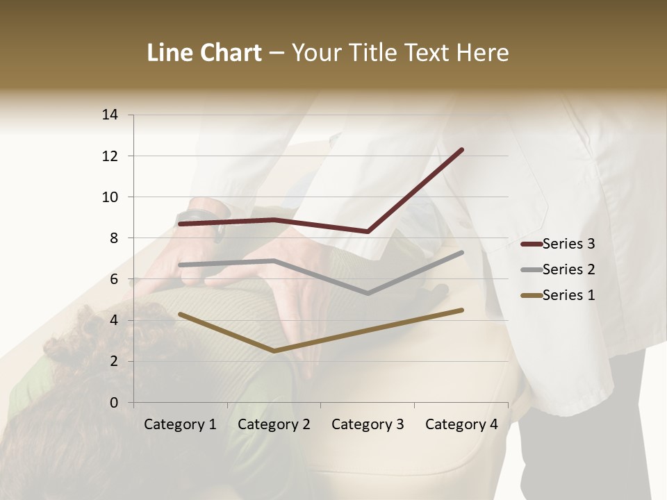 A Person Getting A Back Massage From A Doctor PowerPoint Template