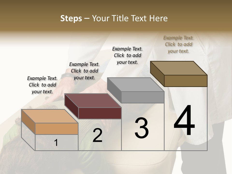 A Person Getting A Back Massage From A Doctor PowerPoint Template