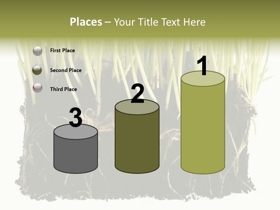 Growing Background Spring PowerPoint Template