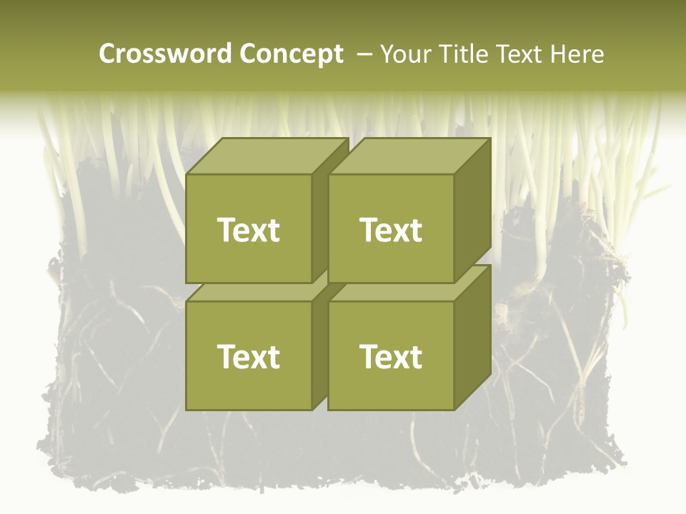Growing Background Spring PowerPoint Template