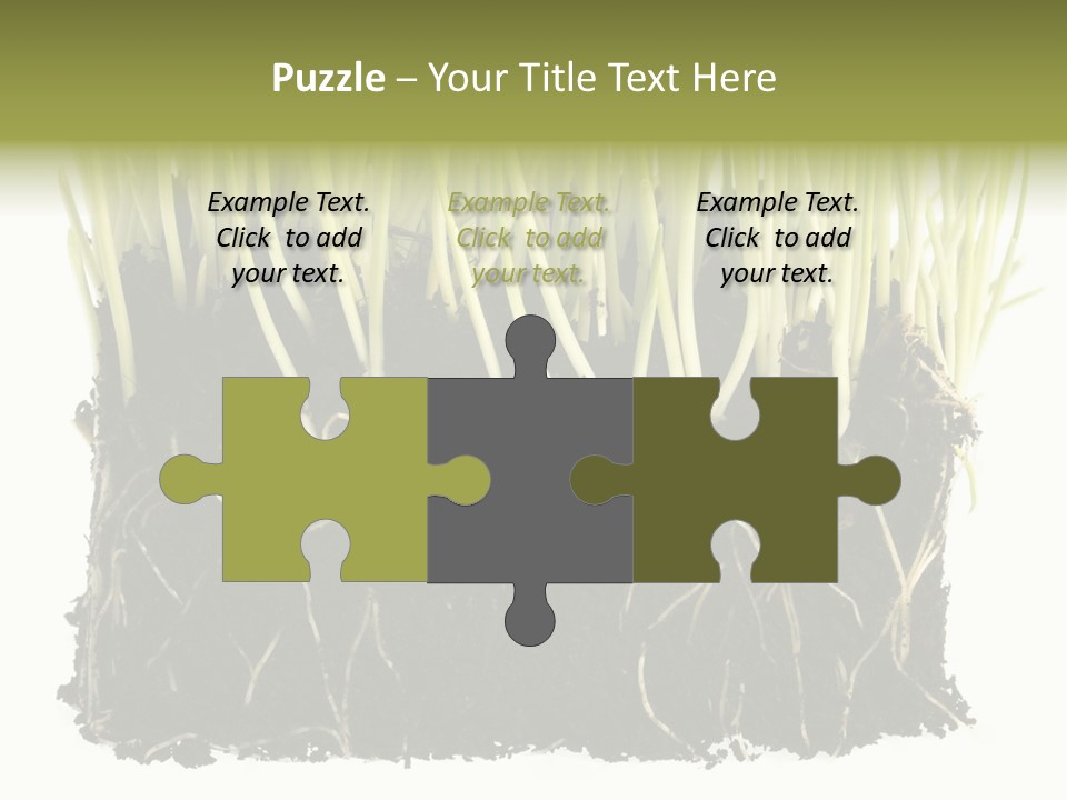 Growing Background Spring PowerPoint Template