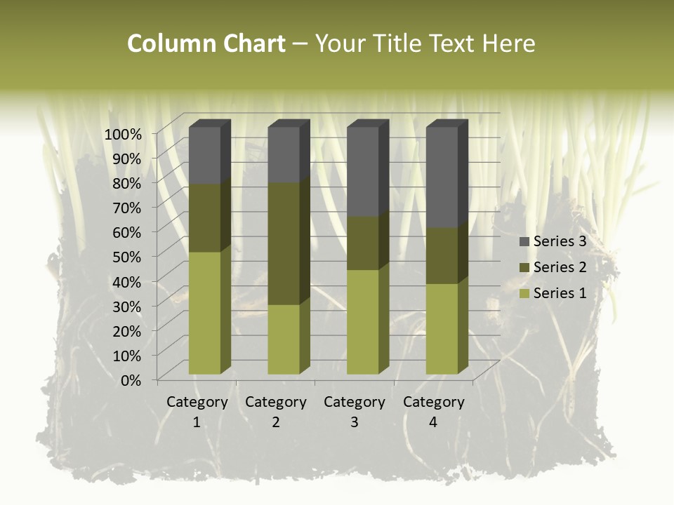 Growing Background Spring PowerPoint Template