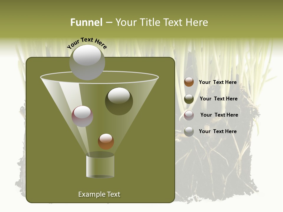 Growing Background Spring PowerPoint Template