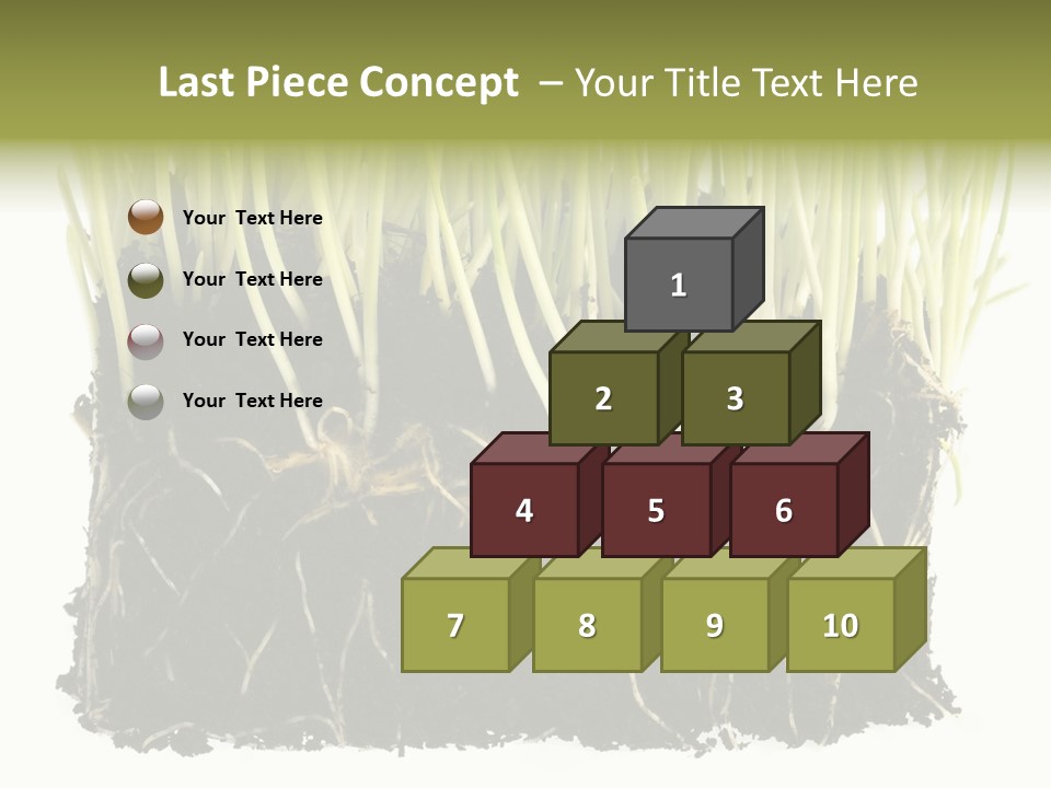 Growing Background Spring PowerPoint Template