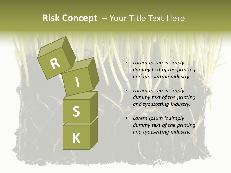 Growing Background Spring PowerPoint Template