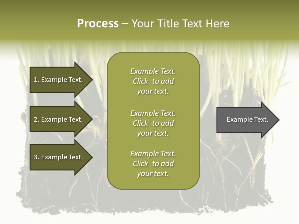 Growing Background Spring PowerPoint Template