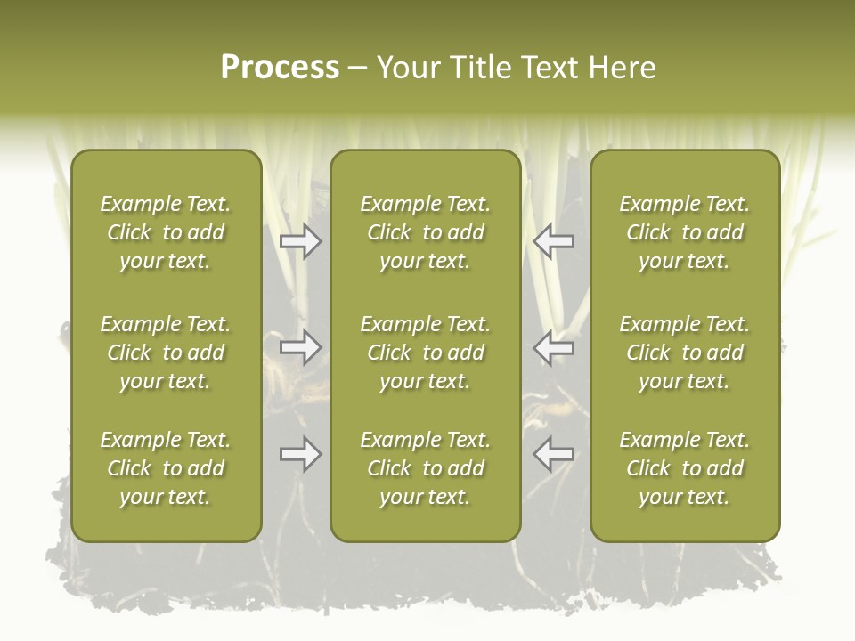 Growing Background Spring PowerPoint Template