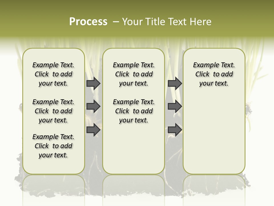 Growing Background Spring PowerPoint Template