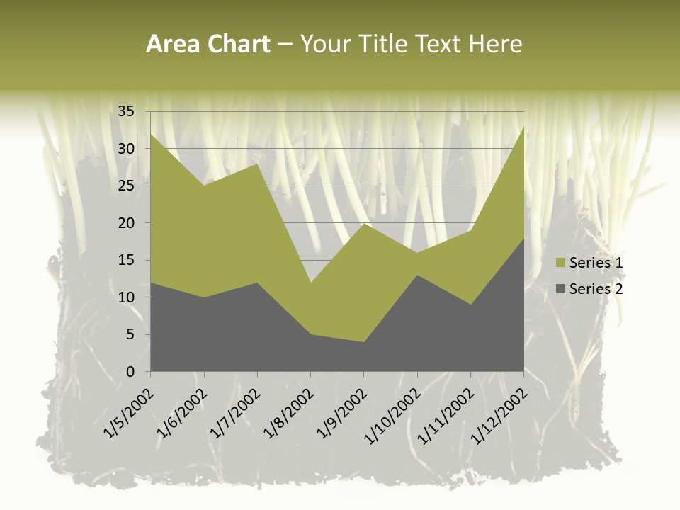 Growing Background Spring PowerPoint Template
