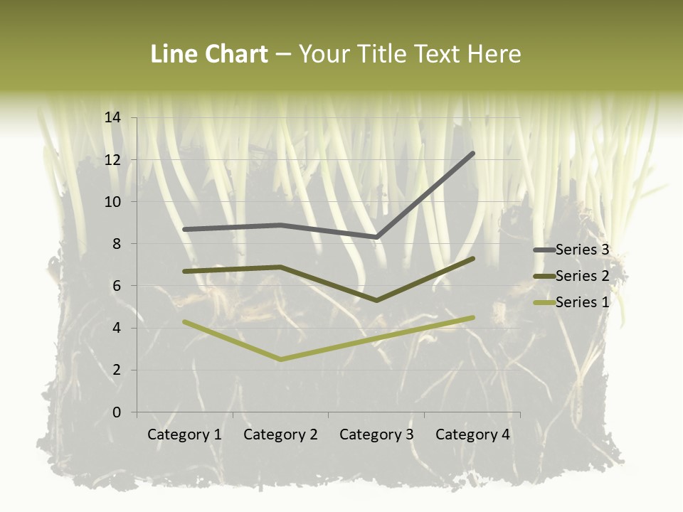 Growing Background Spring PowerPoint Template