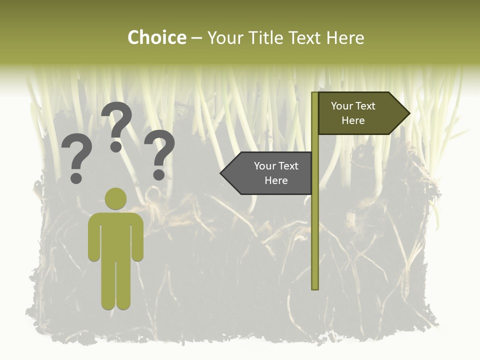 Growing Background Spring PowerPoint Template