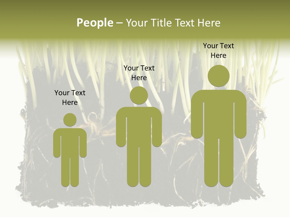 Growing Background Spring PowerPoint Template