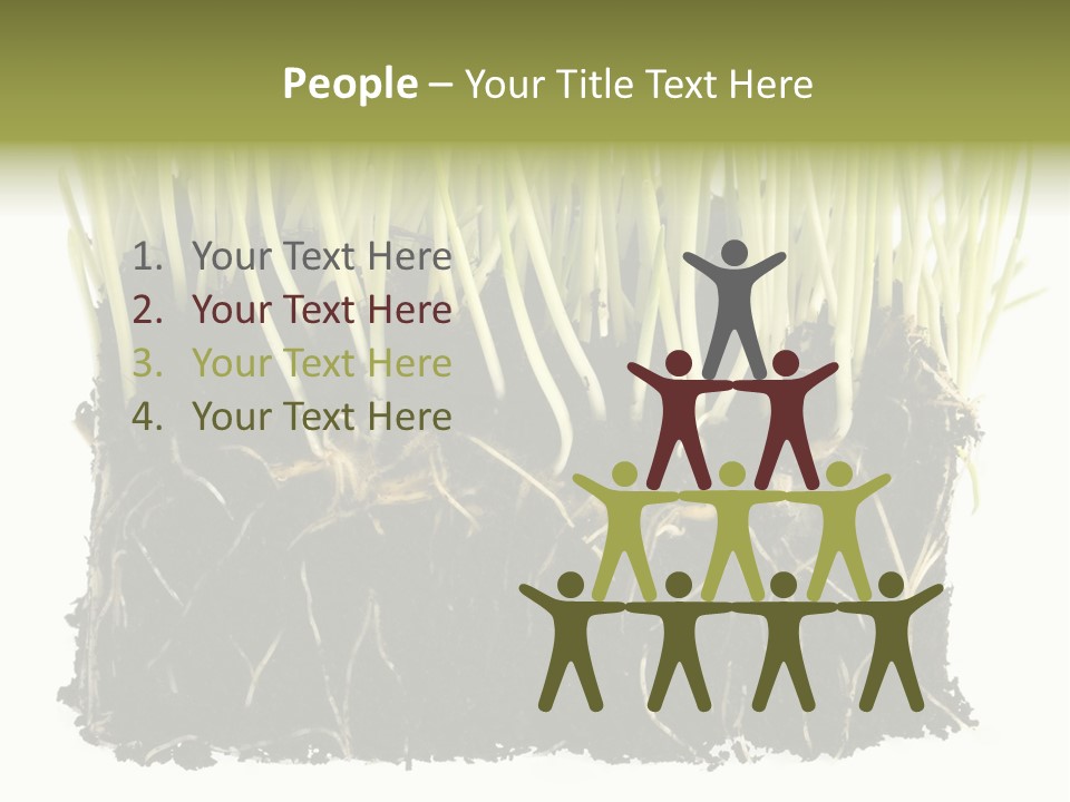 Growing Background Spring PowerPoint Template