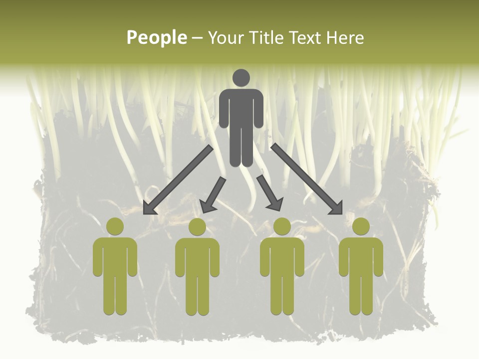 Growing Background Spring PowerPoint Template