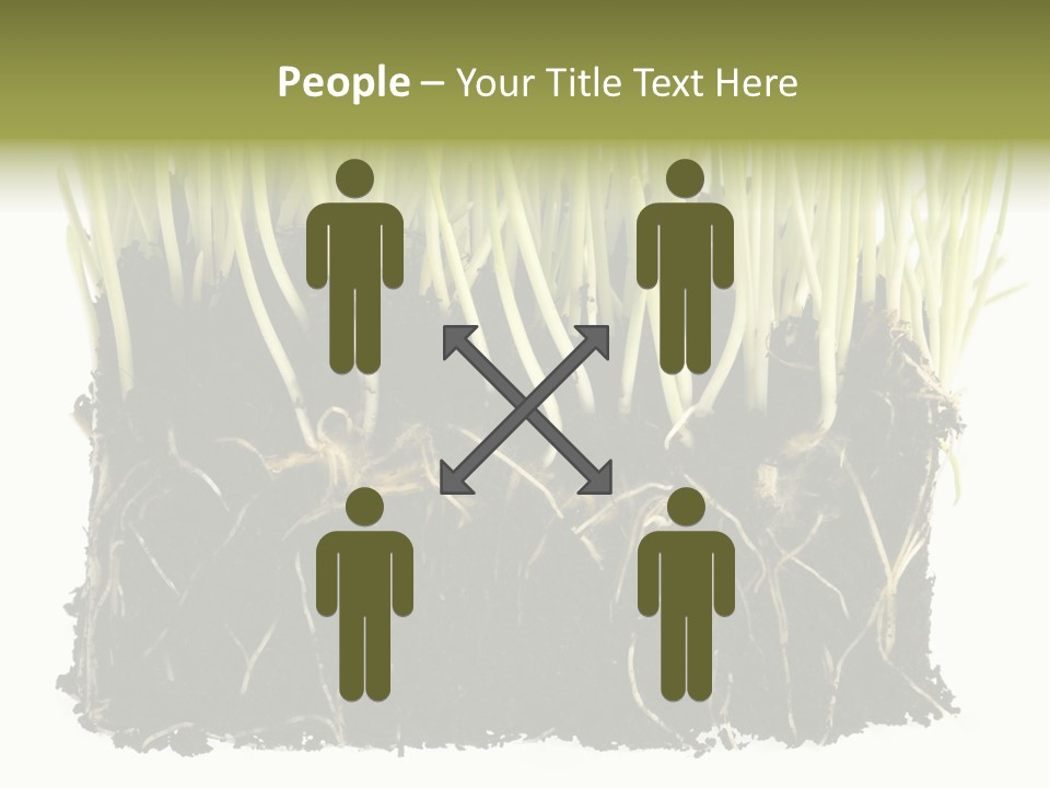 Growing Background Spring PowerPoint Template