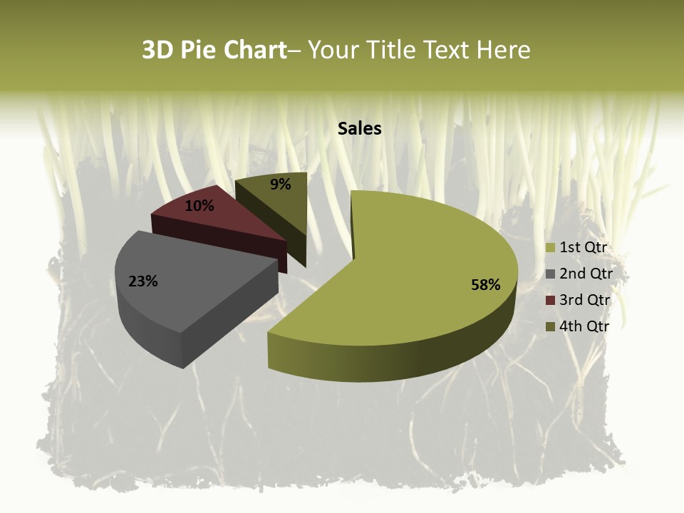 Growing Background Spring PowerPoint Template