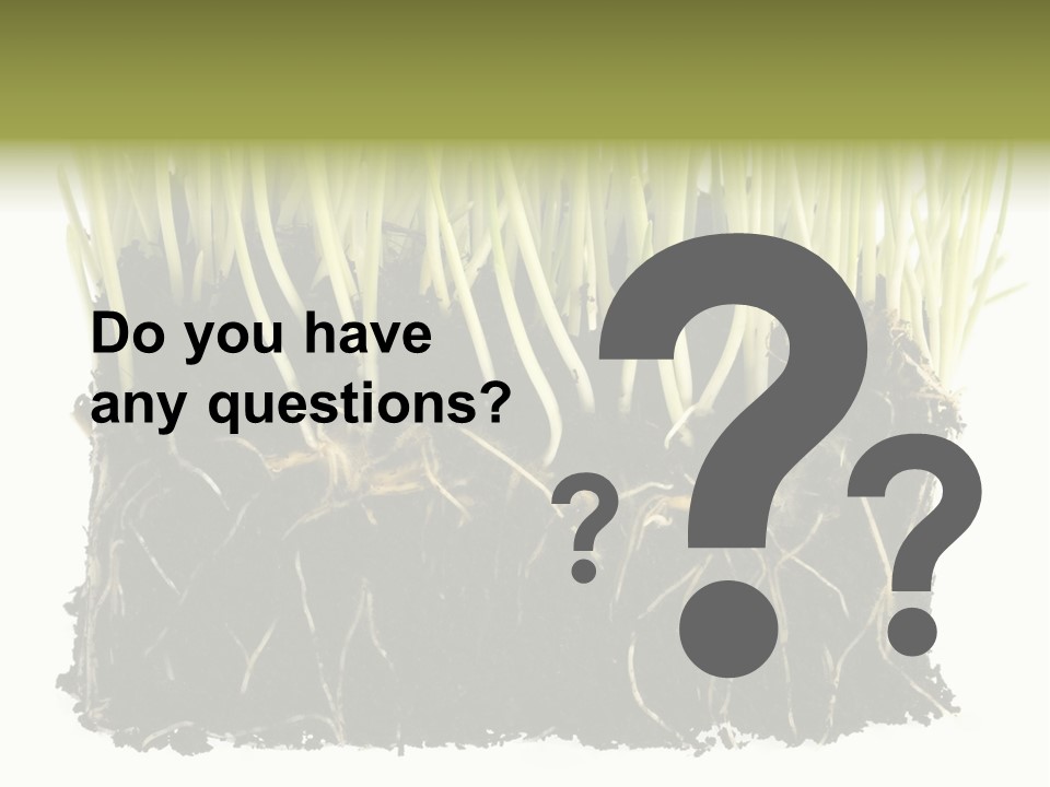 Growing Background Spring PowerPoint Template