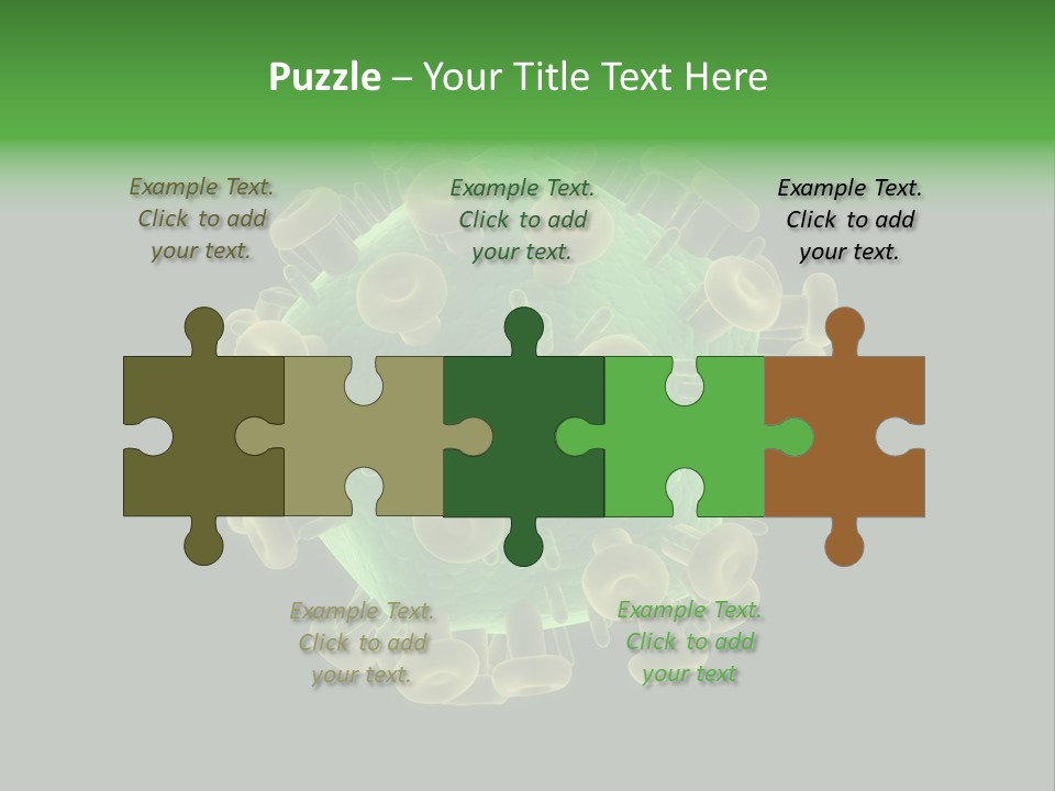 A Green And Yellow Corona Corona Powerpoint Presentation PowerPoint Template