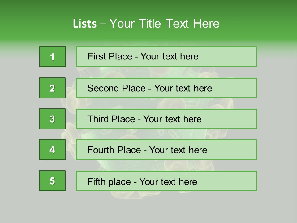 A Green And Yellow Corona Corona Powerpoint Presentation PowerPoint Template