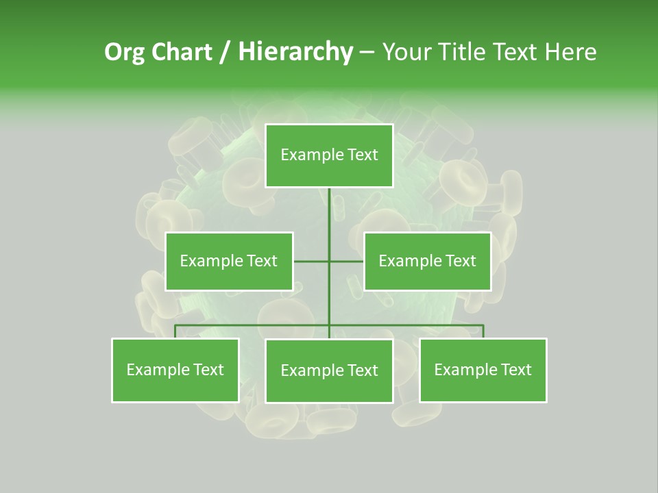 A Green And Yellow Corona Corona Powerpoint Presentation PowerPoint Template