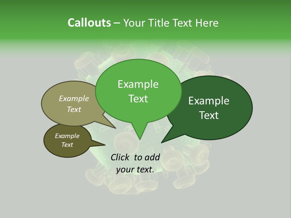 A Green And Yellow Corona Corona Powerpoint Presentation PowerPoint Template