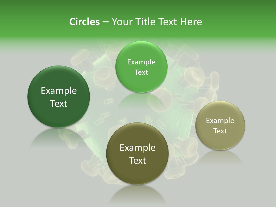 A Green And Yellow Corona Corona Powerpoint Presentation PowerPoint Template