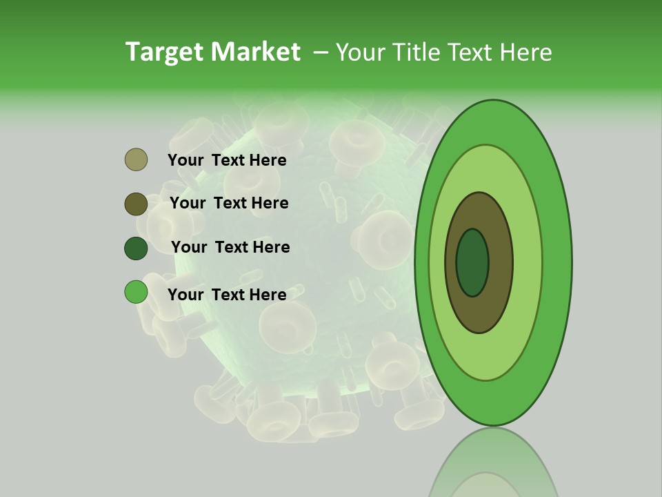 A Green And Yellow Corona Corona Powerpoint Presentation PowerPoint Template