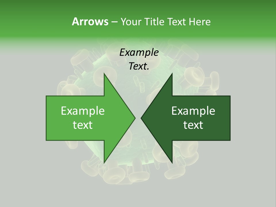 A Green And Yellow Corona Corona Powerpoint Presentation PowerPoint Template