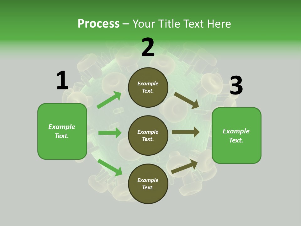 A Green And Yellow Corona Corona Powerpoint Presentation PowerPoint Template