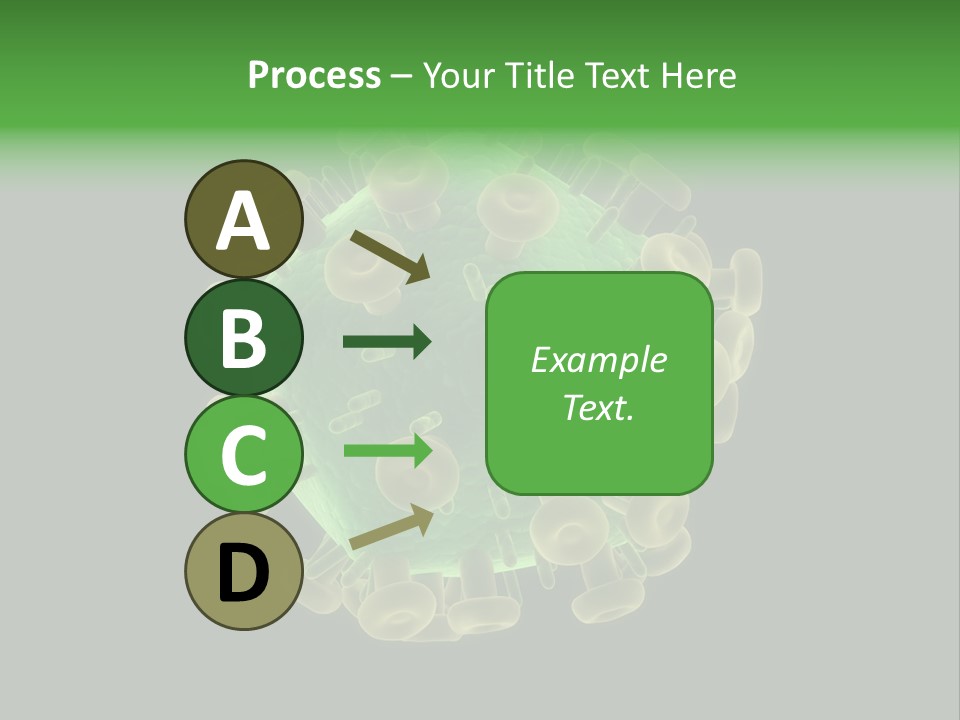 A Green And Yellow Corona Corona Powerpoint Presentation PowerPoint Template