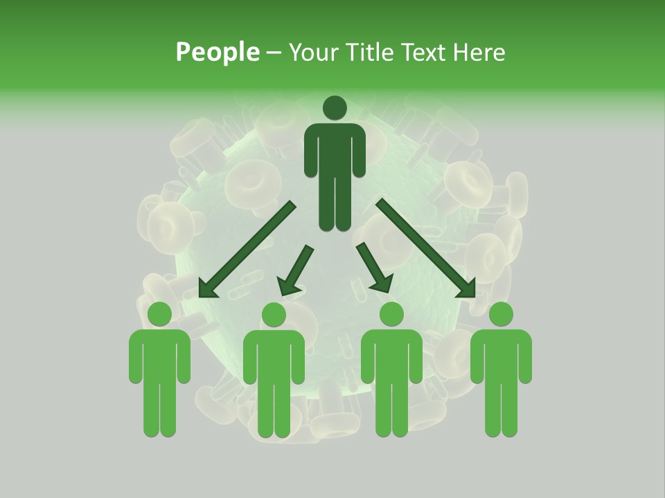 A Green And Yellow Corona Corona Powerpoint Presentation PowerPoint Template