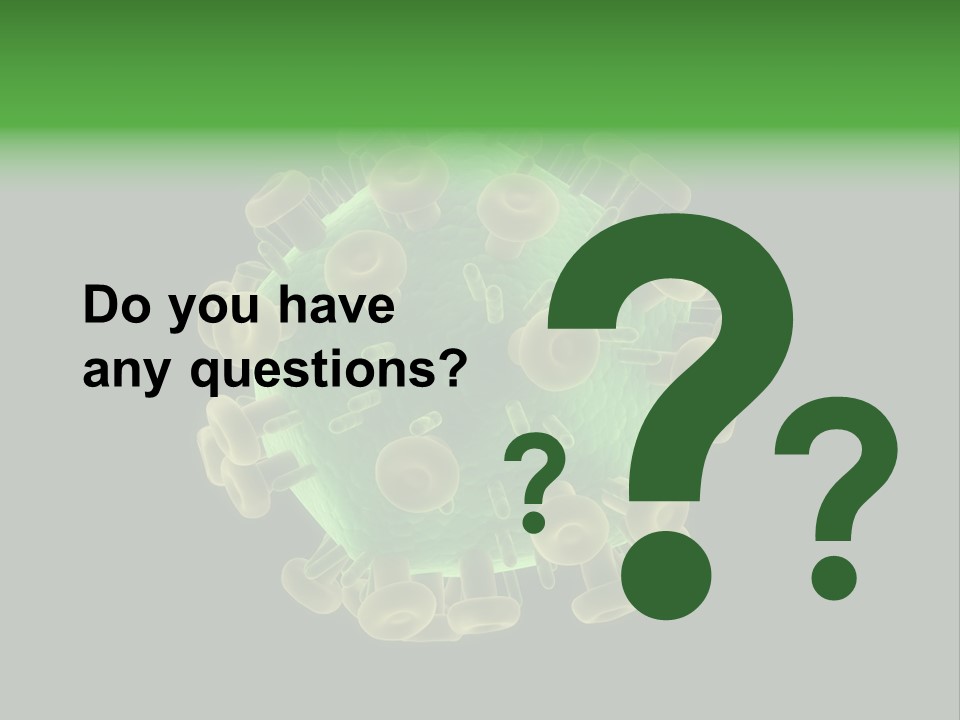 A Green And Yellow Corona Corona Powerpoint Presentation PowerPoint Template