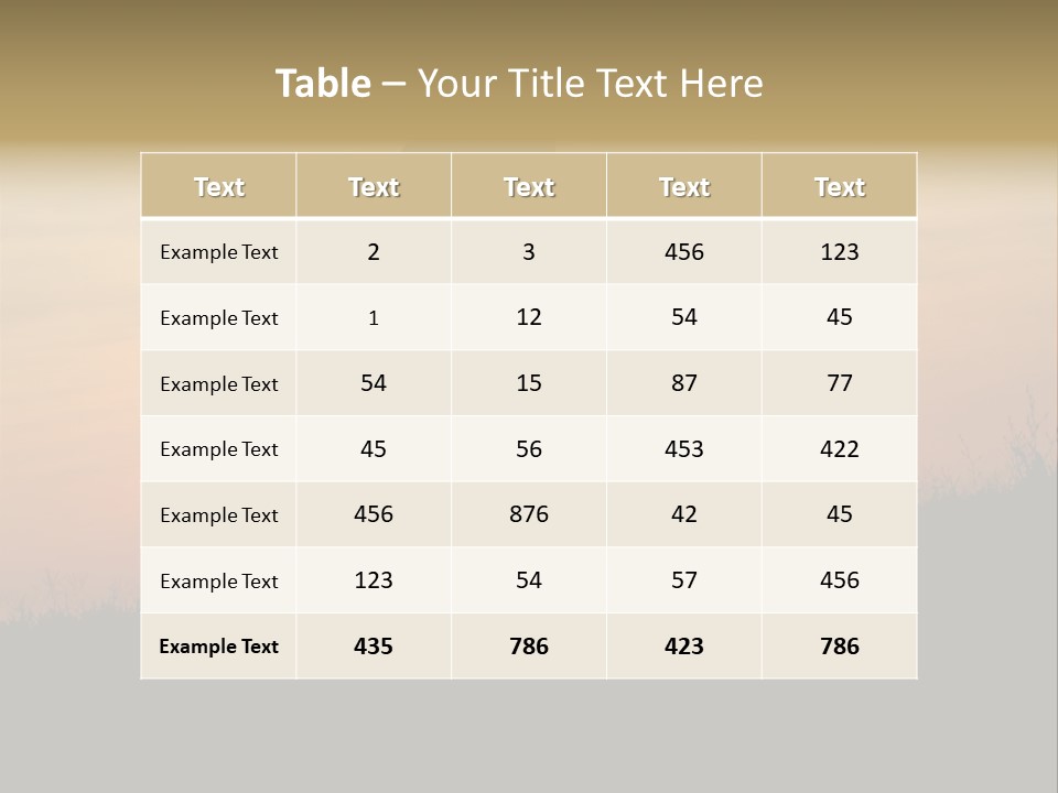 A Silhouette Of A Person Riding A Bike At Sunset PowerPoint Template