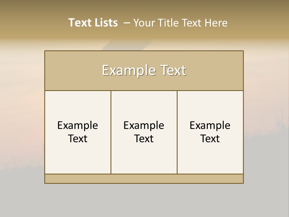 A Silhouette Of A Person Riding A Bike At Sunset PowerPoint Template