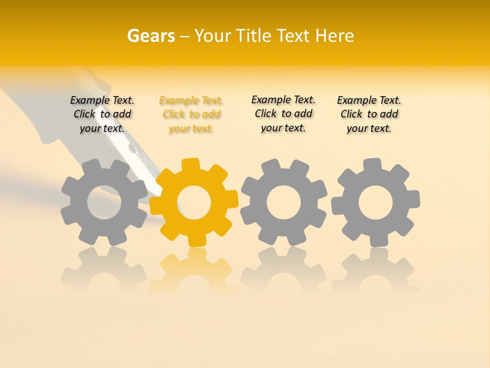 Family Boston Ducks PowerPoint Template