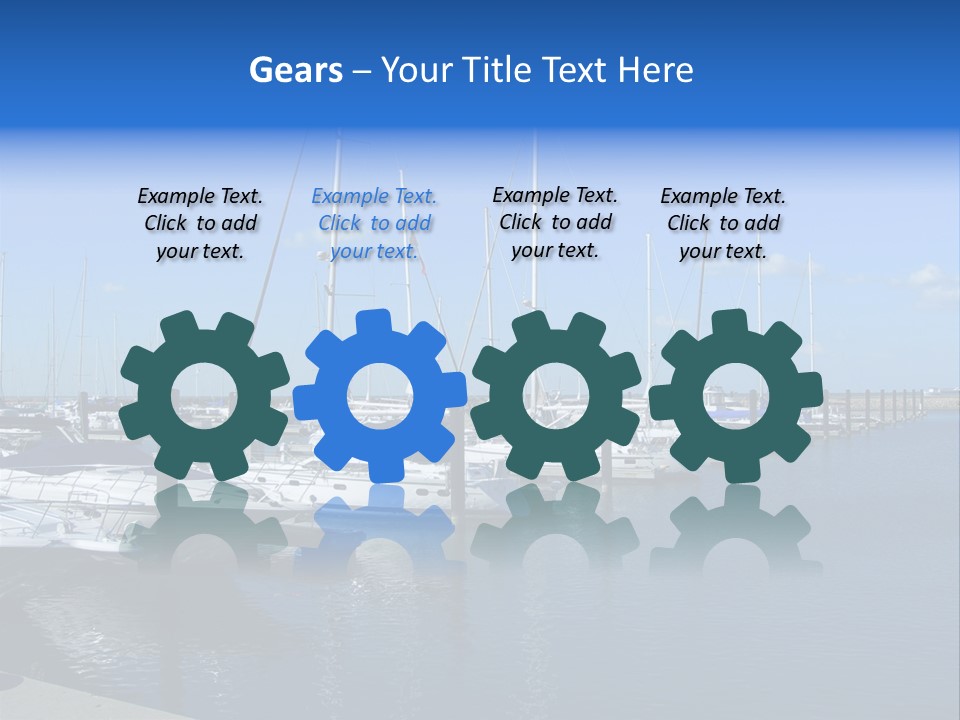 Nautical Leisure Illinois PowerPoint Template