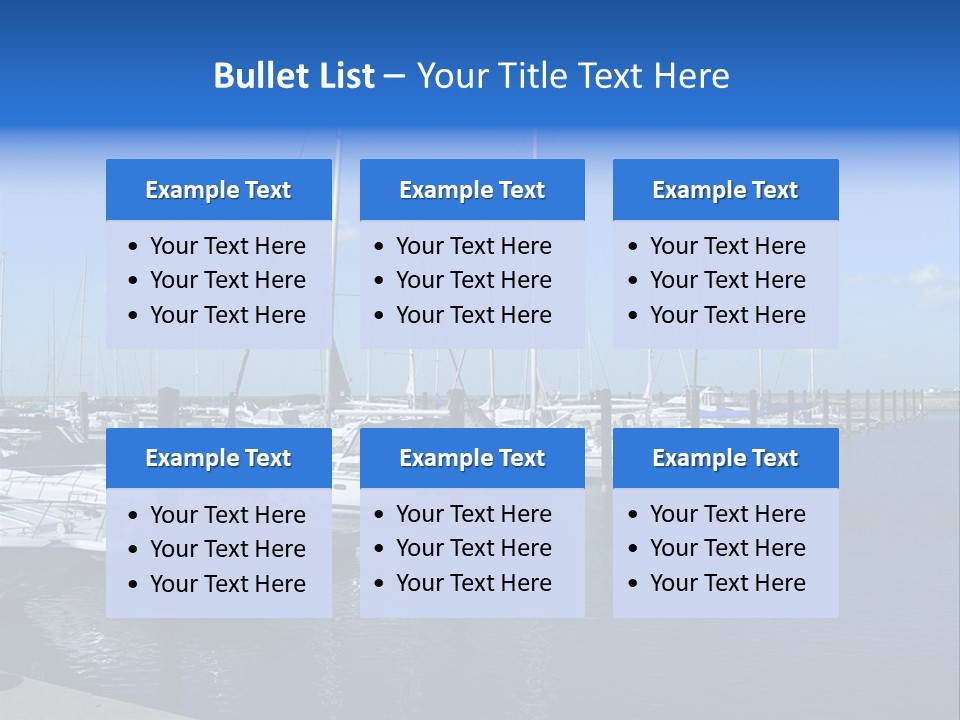 Nautical Leisure Illinois PowerPoint Template