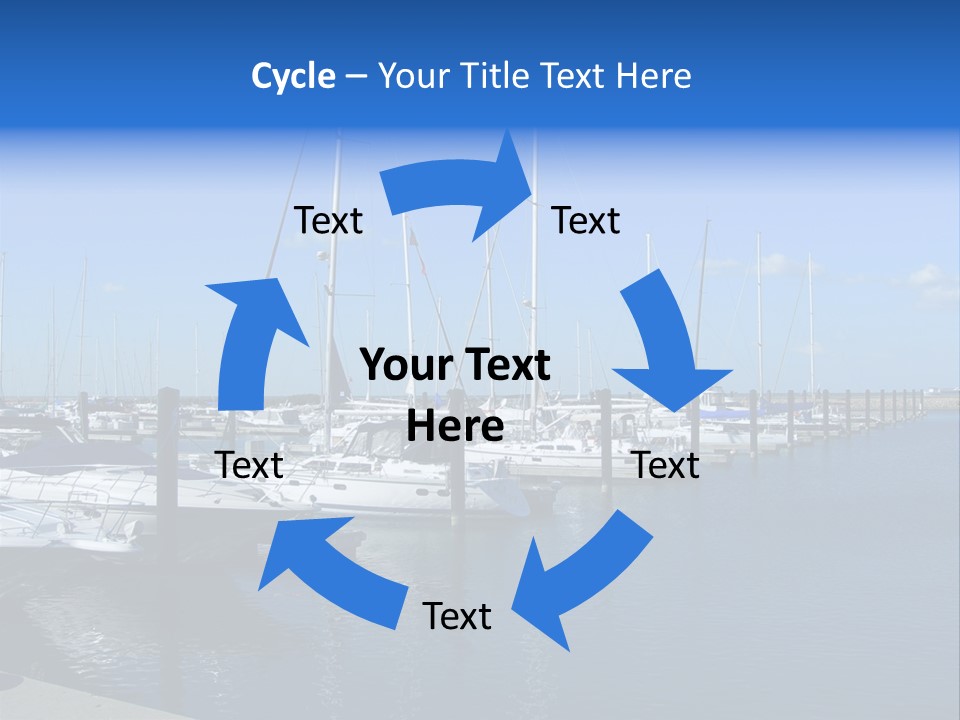 Nautical Leisure Illinois PowerPoint Template