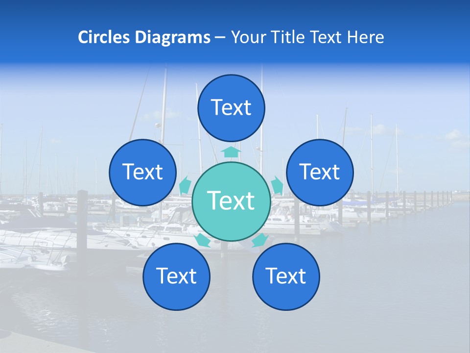 Nautical Leisure Illinois PowerPoint Template