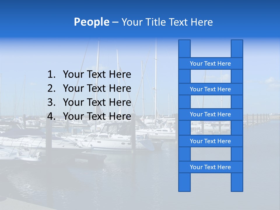 Nautical Leisure Illinois PowerPoint Template