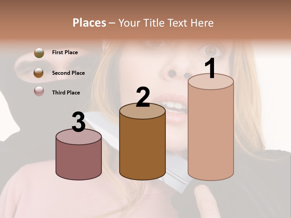 Violence Man Danger PowerPoint Template