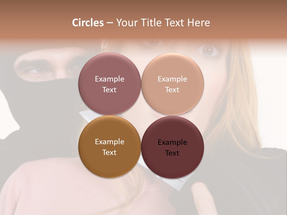 Violence Man Danger PowerPoint Template