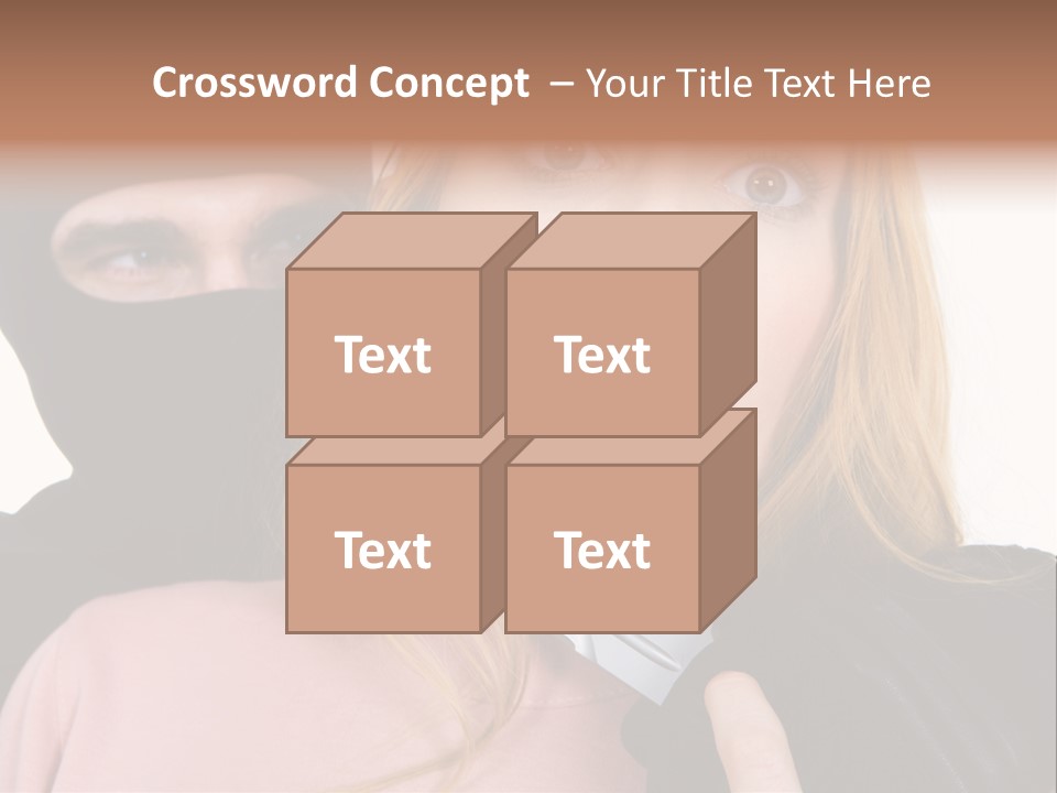 Violence Man Danger PowerPoint Template