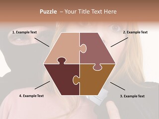 Violence Man Danger PowerPoint Template