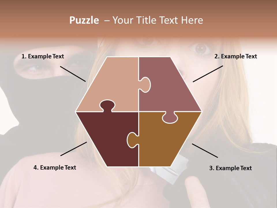 Violence Man Danger PowerPoint Template