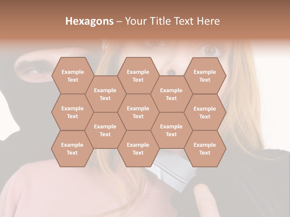 Violence Man Danger PowerPoint Template