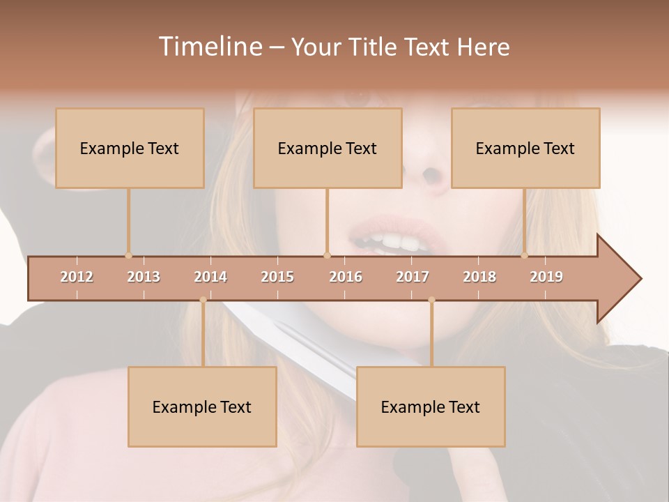 Violence Man Danger PowerPoint Template