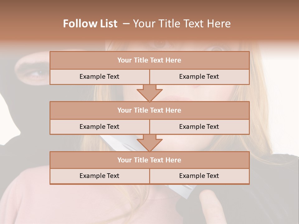 Violence Man Danger PowerPoint Template